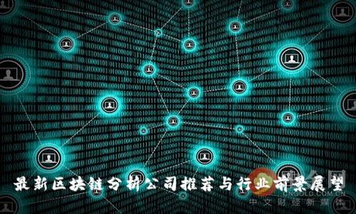 最新区块链分析公司推荐与行业前景展望