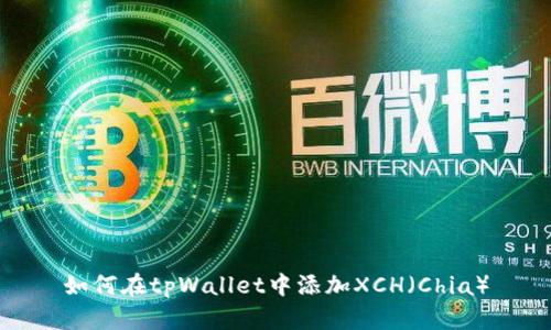 如何在tpWallet中添加XCH（Chia）