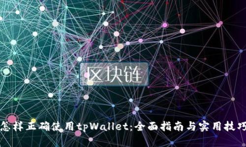 怎样正确使用tpWallet：全面指南与实用技巧