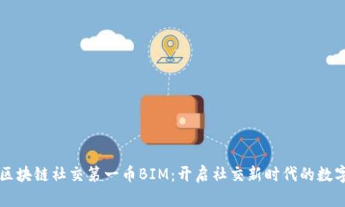 全球区块链社交第一币BIM：开启社交新时代的数字货币